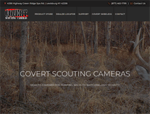 Tablet Screenshot of covertscoutingcameras.com